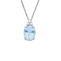 Collana Babila Milano Donna For Ever in Oro Acquamarina 147962